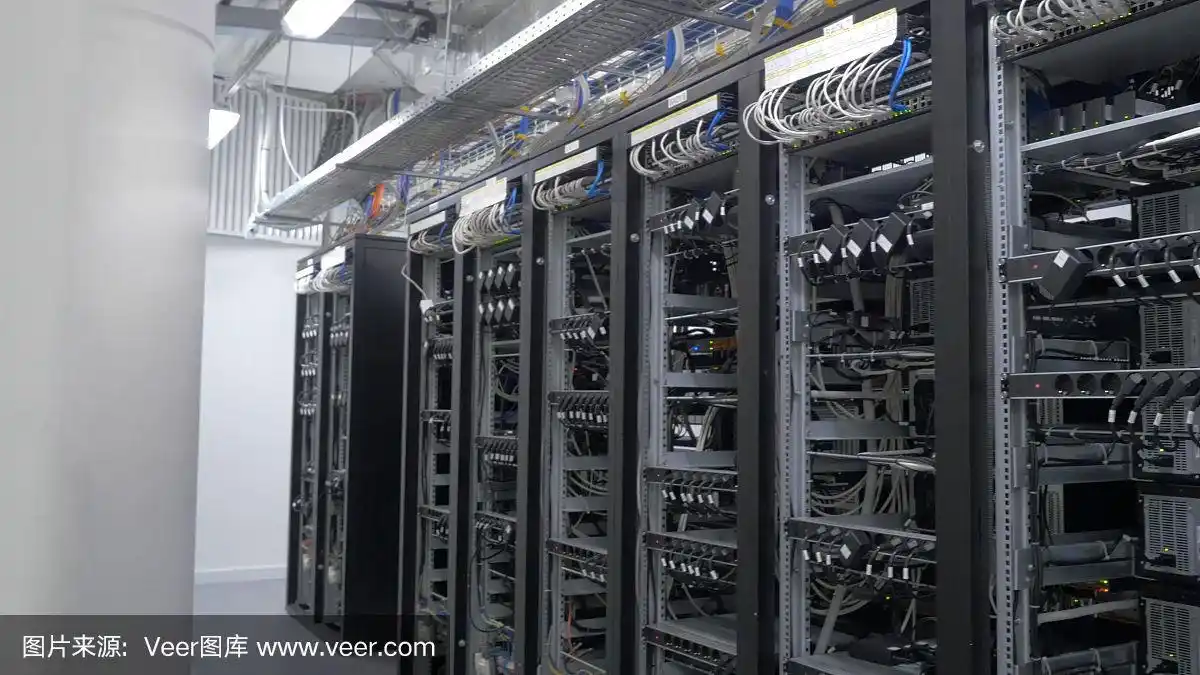A modern mining farm utilizing advanced technology